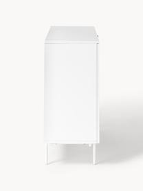 Rangement en bois Elona, Blanc, larg. 100 x haut. 120 cm