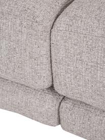 Modulares Ecksofa Jasmin in Hellgrau, Bezug: 100% Polyester Der hochwe, Gestell: Massives Fichtenholz FSC-, Webstoff Hellgrau, B 306 x H 84 cm