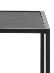 Wandrek Seaford, Frame: gepoedercoat metaal, Zwart, B 114 x H 185 cm