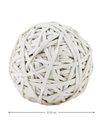 Bal met elastiekjes Rubba, Rubber, Wit, Ø 10 x H 10 cm