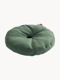 Katzenbett Donut, Bezug: 70 % Baumwolle, 15 % Poly, Dunkelgrün, Ø 60 x H 12 cm