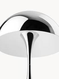 Lampe à poser LED à intensité variable avec fonction minuterie Panthella, haut. 34 cm, Acier argenté, Ø 25 x haut. 34 cm