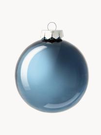 Palline di Natale opache/lucide Evergreen, varie misure, Blu, Ø 10 cm, 4 pz