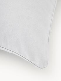 Funda de almohada de franela Biba, Gris claro, An 45 x L 110 cm