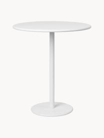 Ronde tuin bijzettafel Stay, Gepoedercoat aluminium, Wit, Ø 40 x H 45 cm