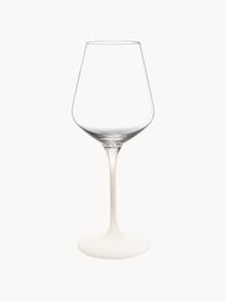 Krištáľové poháre na biele víno Manufacture Rock, 4 ks, Krištáľové sklo

Vneste lesk krištáľového skla na váš jedálenský stôl! Sklo je výnimočne priehľadné a ťažké, čo znamená, že pôsobí hodnotne a zároveň dobre vyzerá. Navyše jemné tvary robia z každého kusu špeciálny kúsok, ktorý je praktický aj krásny., Priehľadná, biela, Ø 9 x V 23 cm, 410 ml
