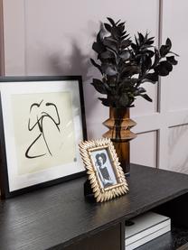 Skleněná váza Rilla, Sklo, Jantarová, Ø 15 cm, V 29 cm