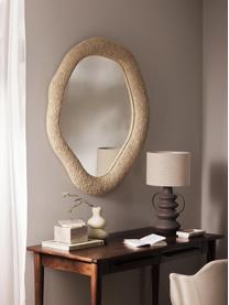 Miroir mural Toprak, Beige clair, larg. 92 x haut. 102 cm