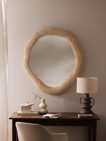 Miroir mural Toprak, Beige clair, larg. 92 x haut. 102 cm