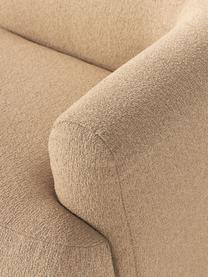 Modulares Bouclé-Sofa Sofia (2-Sitzer), Bezug: Bouclé (100 % Polyester) , Gestell: Fichtenholz, Spanplatte, , Bouclé Beige, B 190 x T 103 cm