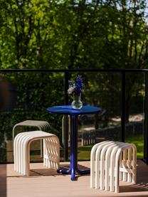 Stolička Nokk, Ocel s práškovým nástřikem, Krémově bílá, Š 43 cm, V 43 cm