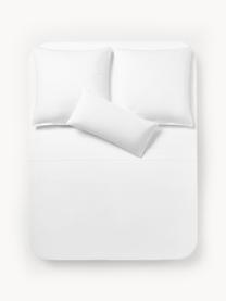 Baumwollsatin-Bettlaken Comfort, Webart: Satin Fadendichte 300 TC,, Weiss, B 240 x L 280 cm