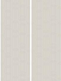 Behang Lines in beige, Vlies, Beige, B 100 cm x H 280 cm