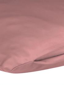 Obliečka na vankúš z bavlneného saténu Comfort, 2 ks, Tmavoružová, Š 40 x D 80 cm