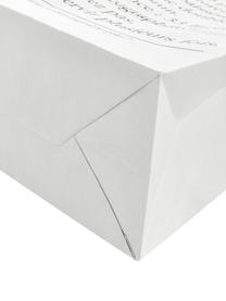 Aufbewahrungstüte Le sac en papier, 33l, Recyceltes Papier, Weiss, B 32 x H 60 cm