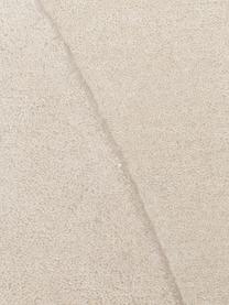 Ručne tuftovaný vlnený koberec v organickom tvare Kadey, Svetlobéžová, Š 150 x D 230 cm (veľkosť M)
