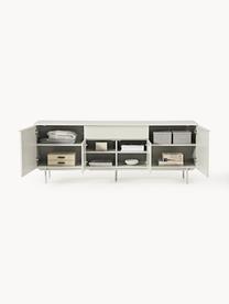 Holz-Sideboard Elona, Korpus: Mitteldichte Holzfaserpla, Hellbeige, B 200 x H 75 cm