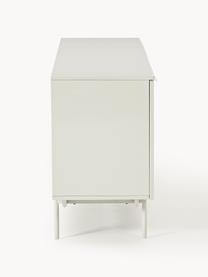 Enfilade en bois Elona, Beige clair, larg. 200 x haut. 75 cm