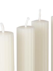 Stolní svíce Classic, 4 ks, Vosk, Tlumeně bílá, V 26 cm