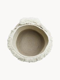 Opbergmand Sheep, Mand: 100% wol, Lichtbeige tinten, B 30 x H 27 cm