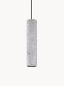 Petite suspension en béton Fadre, Gris clair, Ø 7 x haut. 30 cm