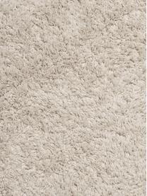 Handgetufte katoenen loper Daya met franjes, Lichtbeige, B 80 x L 300 cm