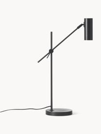 Lampa biurkowa Cassandra, Czarny, matowy, S 47 x W 55 cm