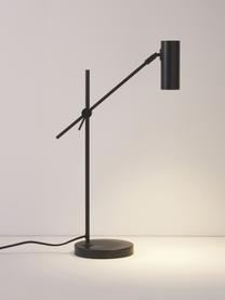 Stolová lampa Cassandra, Čierna, Š 47 x V 55 cm
