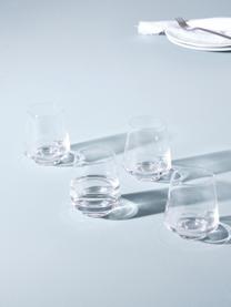 Wassergläser Kai in Transparent, 4 Stück, Glas, Transparent, Ø 7 x H 10 cm, 300 ml