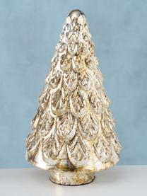 Albero decorativo dorato Chivasso, Vetro, Dorato, Ø 11 x Alt. 20 cm