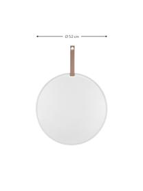 Magnetyczna tablica ścienna Perky, Poliuretan, Biały, Ø 52 cm