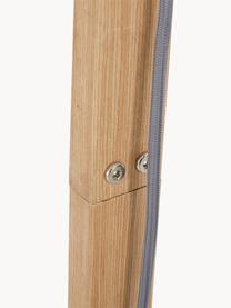 Lampe de lecture style scandinave Woody, Bois clair, blanc, haut. 166 cm