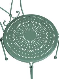 Chaise de jardin en métal Century, Vert sauge