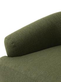 Sofa modułowa Sofia (3-osobowa), Tapicerka: 100% polipropylen Dzięki , Stelaż: lite drewno sosnowe, płyt, Nogi: tworzywo sztuczne, Zielona tkanina, S 278 x G 95 cm