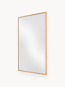 Eckiger Wandspiegel Avery mit Eichenholzrahmen, Rahmen: Eichenholz, Spiegelfläche: Spiegelglas Dieses Produk, Eichenholz, B 50 x H 70 cm