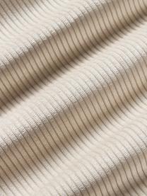 Cord-Sofa-Kissen Melva, Hülle: Cord (100 % Polyester), Cord Hellbeige, B 50 x L 50 cm