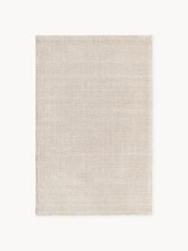 Handgewebter Kurzflor-Teppich Ainsley, 60 % Polyester, GRS-zertifiziert
40 % Wolle, Hellbeige, B 80 x L 150 cm (Grösse XS)