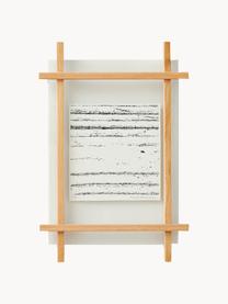 Fotorámik z dubového dreva Daiku, Dubové drevo, sklo, Dubové drevo, 30 x 42 cm