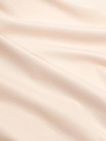 Lenzuolo in cotone percalle lavato Louane, Pesca, Larg. 240 x Lung. 280 cm