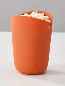 Popcorn-Macher-Set M-Cuisine, 2er-Set, Hitzebeständiges Silikon, Orange, Grau, Ø 10 x H 10 cm