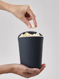 Popcorn-Macher-Set M-Cuisine, 2er-Set, Hitzebeständiges Silikon, Orange, Grau, Ø 10 x H 10 cm