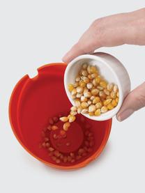 Popcorn-Macher-Set M-Cuisine, 2er-Set, Hitzebeständiges Silikon, Orange, Grau, Ø 10 x H 10 cm
