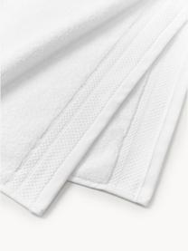 Handtuch Premium aus Bio-Baumwolle in verschiedenen Größen, 100 % Bio-Baumwolle, GOTS-zertifiziert (von GCL International, GCL-300517)
 Schwere Qualität, 600 g/m², Weiß, Handtuch, B 50 x L 100 cm