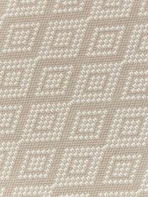 Tapis d'extérieur Capri, 86 % polypropylène, 14 % polyester, Beige, larg. 80 x long. 250 cm