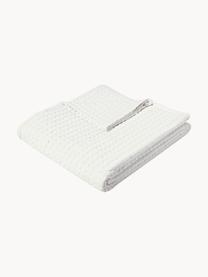 Wafelpiqué bedsprei Panal, 100% katoen, Wit, B 180 x L 260 cm (voor bedden tot 140 x 200)