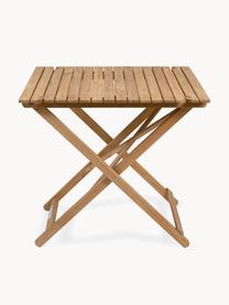 Inklapbaar tuintafel Compact, Teakhout, Teakhout, B 65 x D 73 cm