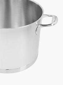 Edelstalen kookpan Apollo met deksel, 18/10 edelstaal, Zilverkleurig, Ø 25 cm x H 24 cm, 8 L