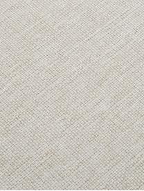 Sofa-Hocker Brooks mit Metall-Füßen, Bezug: Polyester Der Bezug ist n, Gestell: Massives Kiefernholz, FSC, Rahmen: Lackiertes Kiefernholz, F, Füße: Metall, pulverbeschichtet, Webstoff Hellbeige, B 80 x H 43 cm