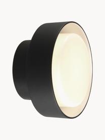 Applique murale d'extérieur LED soufflée bouche Plaff-On!, intensité lumineuse variable, Blanc, noir, Ø 16 x prof. 9 cm