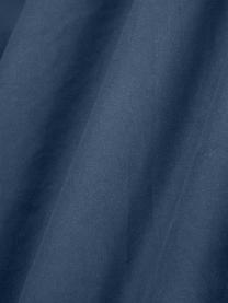Topper hoeslaken Biba, flanel, Weeftechniek: flanel, Donkerblauw, B 200 x L 200 cm, H 15 cm
